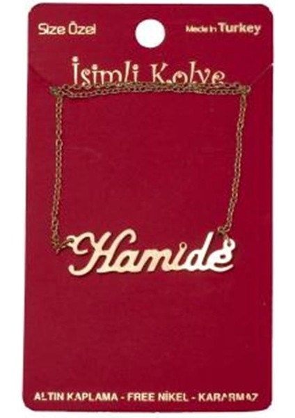 Marka Hamide Isimli Kolye Kategori: Bijuteri Kolye
