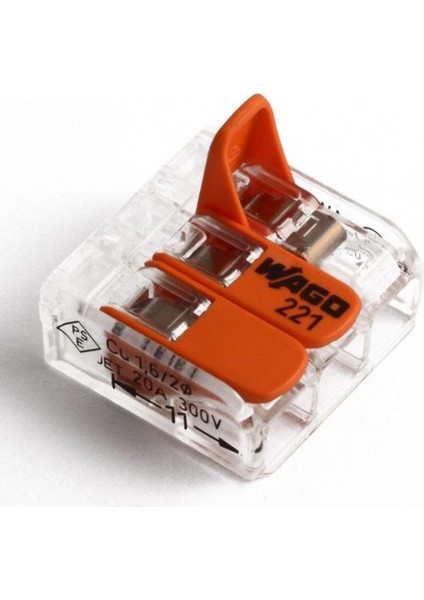 Tırnaklı 3 Lü Klemens 221-415 fiyatları