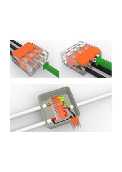 Tırnaklı Klemens 5' Li (221-415) fiyatları