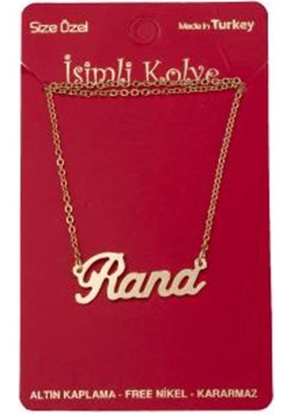 Marka Rana Isimli Kolye