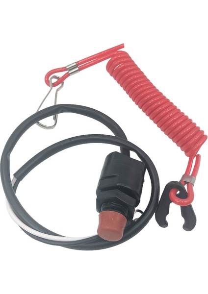 Yeni Tekne Dıştan Takma Motor Motoru Durdurma Güvenlik Öldürme Anahtarı Tether Kordon Kordonu (Yurt Dışından)