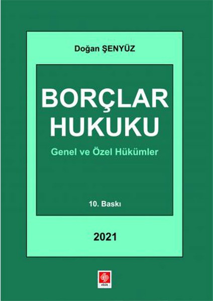 Borçlar Hukuku Doğan Şenyüz