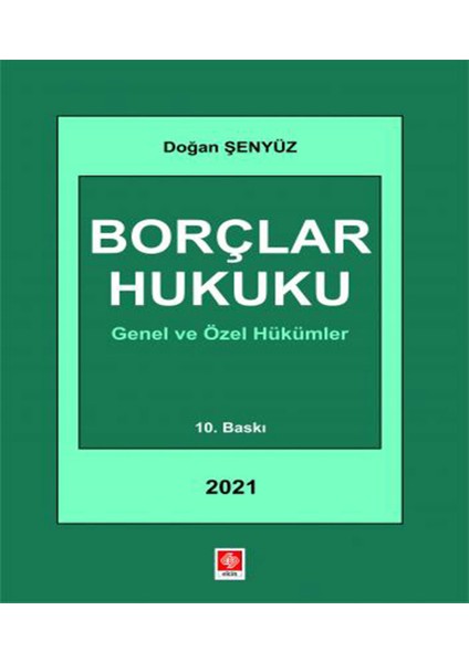 Borçlar Hukuku Doğan Şenyüz