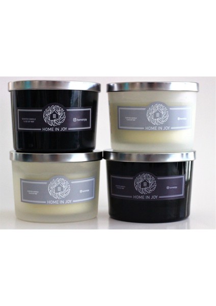 Mum 420G Soya Rose kokulu Enjoy Serisi Siyah 725G cam 11 x 8 cm indirimleri