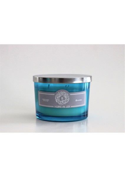 Mum 420G Soya Green Tea kokulu Enjoy Serisi Mavi 725G cam 11 x 8 cm