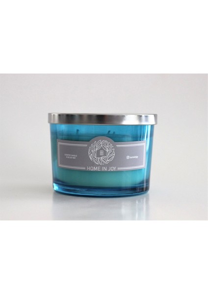 Mum 420G Soya Green Tea kokulu Enjoy Serisi Mavi 725G cam 11 x 8 cm fırsatları