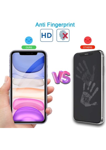 Apple iPhone XR Tamperli Kırılmaz Cam Ekran Koruyucu