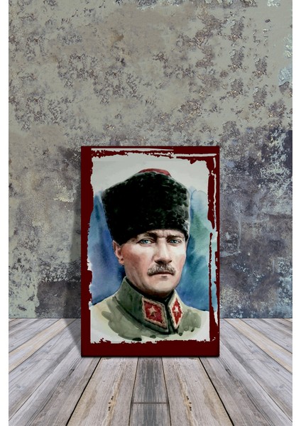 Mdf Tablo // Atatürk Tablosu 20X30