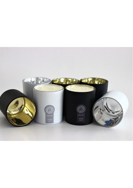 Mum 250G Soya Citronella Kokulu Reflections Beyaz-Silver 500G Cam 8 X 9 cm fırsatları