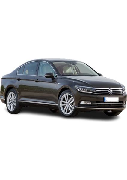 Volkswagen Passat B8 Cam Çıtası Kromu Nikelajı 2015-2019 Tam Tur Paslanmaz Çelik