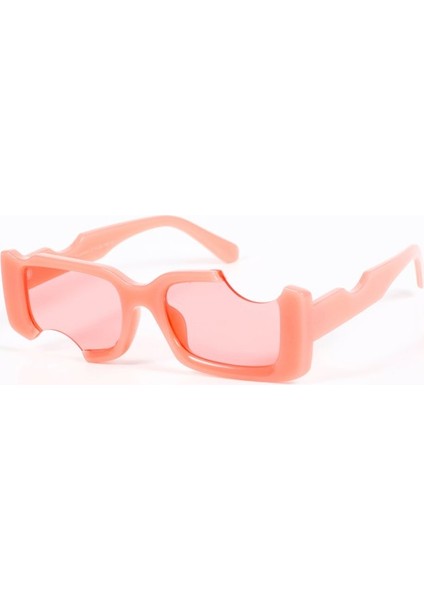 Pembe Kesik Tasarım Güneş Gözlüğü fiyatları