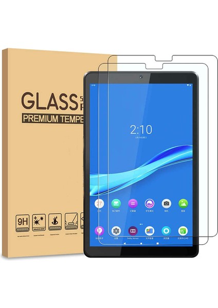 2'li Lenovo Tab M10 Fhd Plus 9h Sertlik Temperli Cam Ekran Koruyucu (Yurt Dışından)