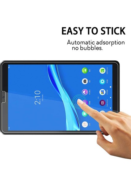 2'li Lenovo Tab M10 Fhd Plus 9h Sertlik Temperli Cam Ekran Koruyucu (Yurt Dışından)