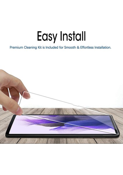 2'li Samsung Galaxy Tab S7 Lite 12.4'' 9h Sertlik Temperli Cam Ekran Koruyucu (Yurt Dışından)