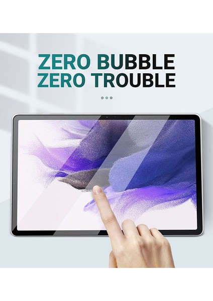 2'li Samsung Galaxy Tab S7 Lite 12.4'' 9h Sertlik Temperli Cam Ekran Koruyucu (Yurt Dışından)
