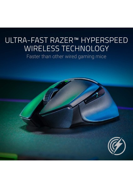 Basiliks x Hyperspeed ​​16000 Dpı 6-Tuşları Programlanabilir Fare Siyah