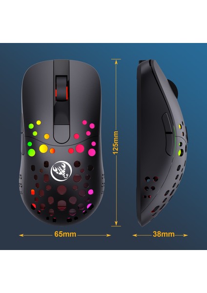 T100 Kablolu Kablosuz Çift Modlu Fare Siyah (Yurt Dışından) fiyatları