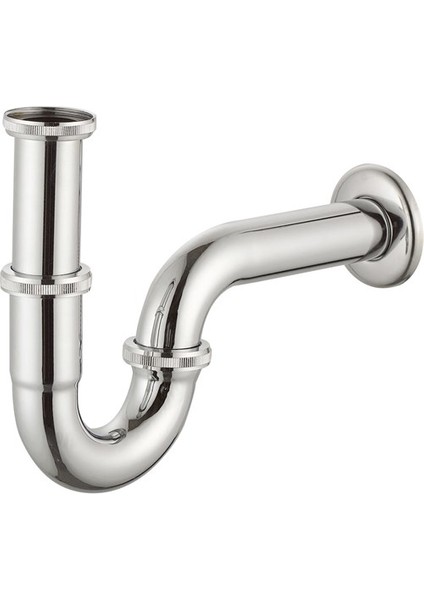 SF153 Lavabo Sifonu 30 cm - (Krom)