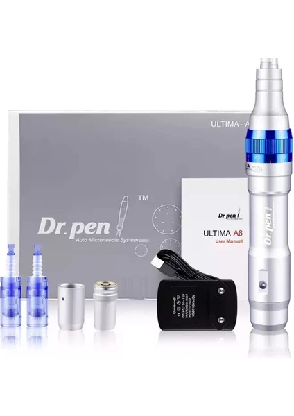 Dr. Pen Auto Microneedle System A6 Şarjlı Dermapen Mikro Iğneleme Cihazı Bataryalı