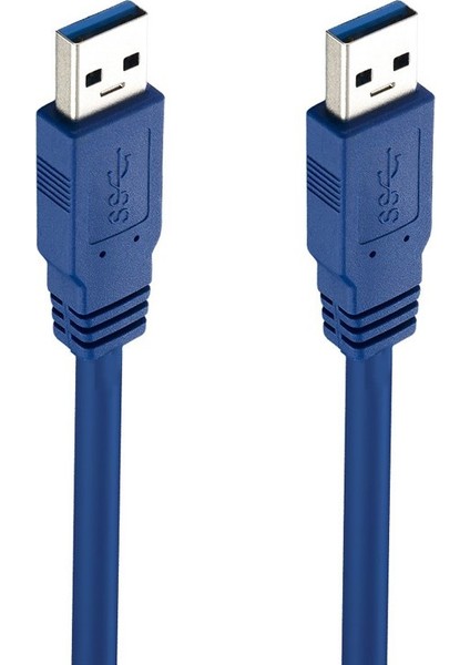 Boblov USB 3.0 Erkek Erkek Kablo 60 cm USB 3.0 Kablo