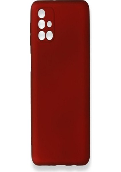 Samsung M31S Silikon Kılıf Kırmızı