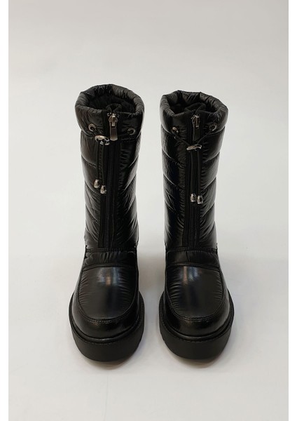 Kadın Siyah Rugan Kar Botu fırsatları