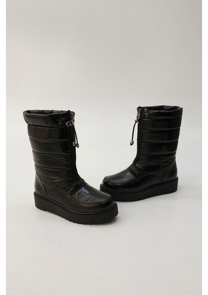 Kadın Siyah Rugan Kar Botu indirimleri