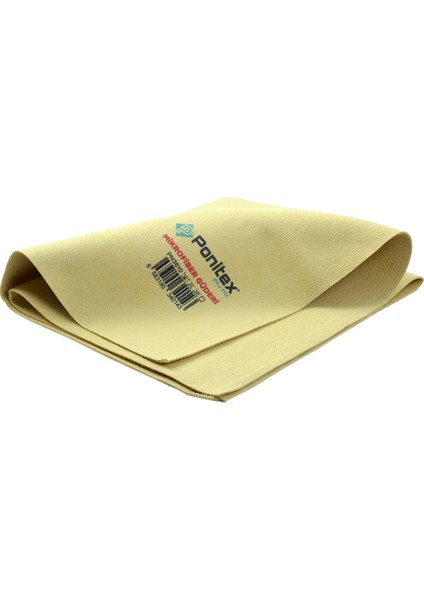 3610 (1 Adet) Mikrofiber Güderi Oto Kurulama ve Çok Amaçlı Temizlik Bezi 50X60 Cm.