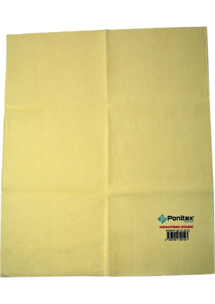 3610 (1 Adet) Mikrofiber Güderi Oto Kurulama ve Çok Amaçlı Temizlik Bezi 50X60 Cm.
