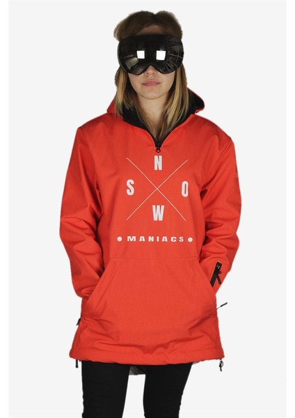 Snow Maniacs Yaka Fermuarlı Snowboard ve Kayak Montu