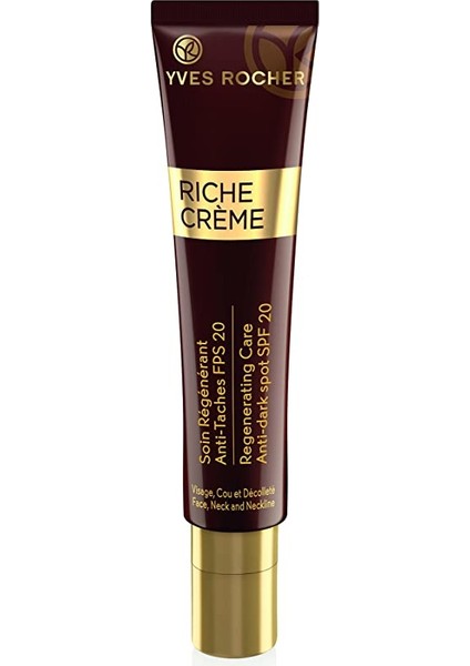 Riche Creme Rejenerasyon Bakımı Anti - Karanlık Noktalar FPS20 - 40 ml