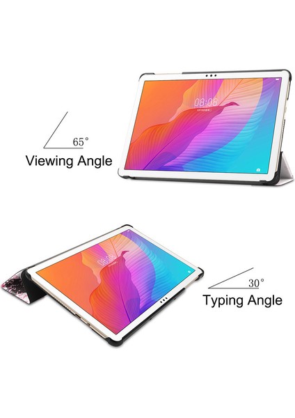 Huawei Matepad T 10S / Matepad T10S Için Flip Folio Kılıf (Yurt Dışından)