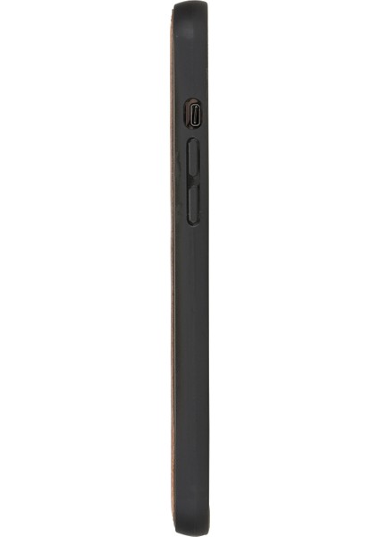 Apple iPhone 12 Pro Lucca Antik Kahverengi Deri Telefon Kılıfı