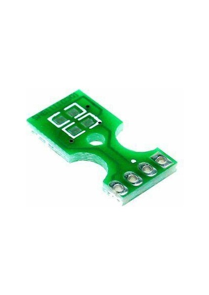 Isı ve Nem Sensörü Adaptörü 2.54MM - SHT10 SHT11 SHT15 Uyumlu Pcb