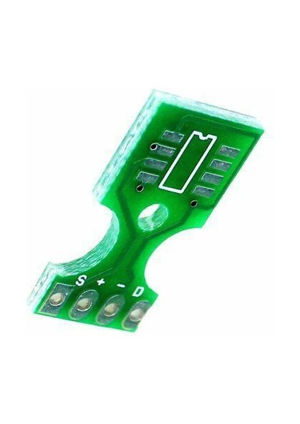 Isı ve Nem Sensörü Adaptörü 2.54MM - SHT10 SHT11 SHT15 Uyumlu Pcb