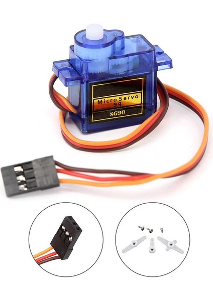 SG90 Rc Mini Servo Motor - 360 Derece
