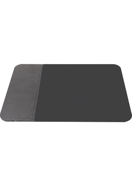10W Aydınlatma Kablosuz Şarj Kauçuk Mouse Pad Siyah (Yurt Dışından) fırsatları
