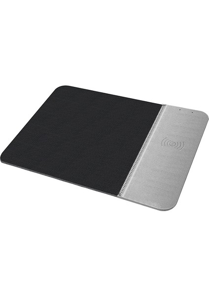 10W Aydınlatma Kablosuz Şarj Kauçuk Mouse Pad Gri (Yurt Dışından) fiyatları