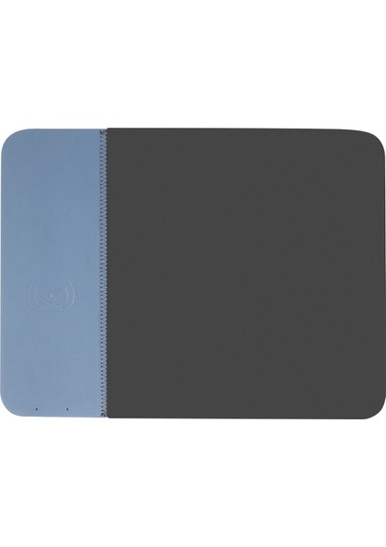 10W Aydınlatma Kablosuz Şarj Kauçuk Mouse Pad Mavi (Yurt Dışından) fırsatları