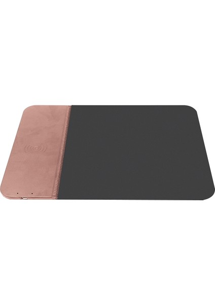 10W Aydınlatma Kablosuz Şarj Kauçuk Mouse Pad Altın Gül (Yurt Dışından) indirimleri