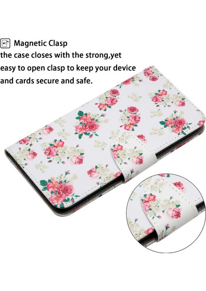 iPhone 13 Için Desenli Deri Telefon Kılıfı (Yurt Dışından) fırsatları
