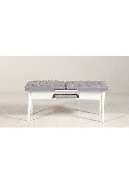 SEMBOL BENCH BEYAZ SOHO GRİ