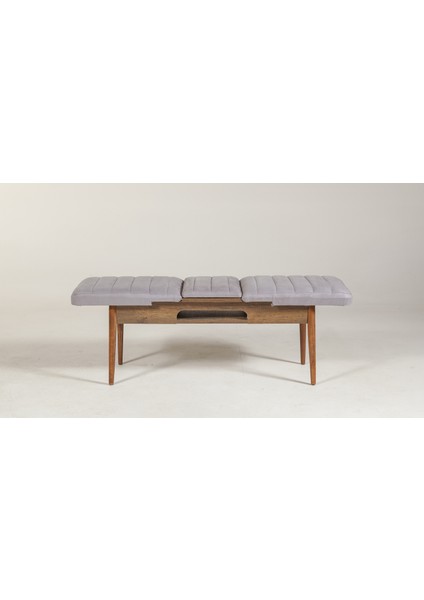 SEMBOL BENCH CEVİZ SOHO GRİ