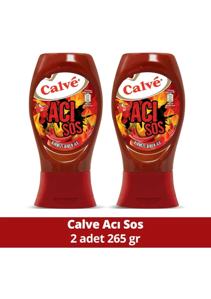 Acı Sos 265 GR x 2 Adet