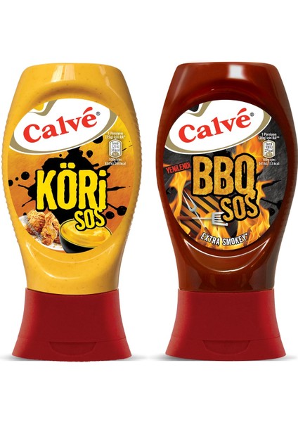 Köri Sos 260 GR & Barbekü Sos 290 GR