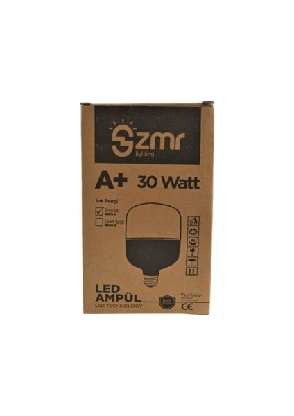 T 30W LED Ampul 6500K Beyaz fiyatları