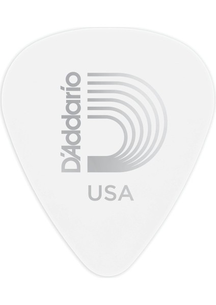 1cwh6-1 1mm. Gitar Penası 1 Adet Pıck - Cel - White - Heavy