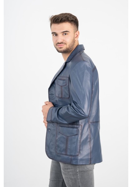 DER233 Erkek Mavi Mont