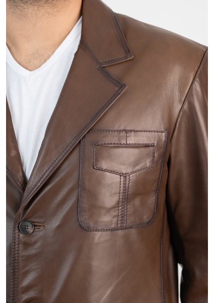 DER233 Erkek Taba Mont