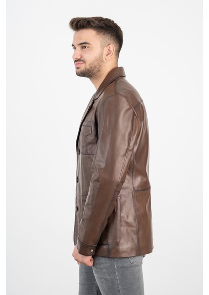 DER233 Erkek Taba Mont